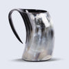 Horn Mug Natural Ox Horn Drinking Cup Holds Up to 24-27 oz