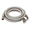 6ft Dishwasher Hose, with 90 Degree FGH Elbow Water Supply Line, Premium Braided Stainless Steel
