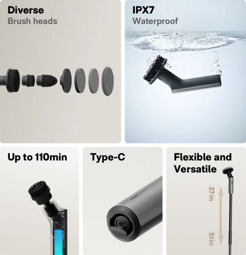 Electric Spin Scrubber Hototools