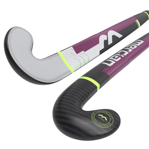 Mercian Elite CF95 Xtreme Bend Hockey Stick - Elite Composite Technology Savage Field Hockey