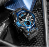 New Modern Luxury Sport Watch For Men Fashion Casual Alarm Clock 50M Waterproof In Military Chrono Dual Display Style Wristwatches Relogio Masculino