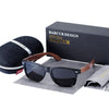 High Quality Bamboo Handmade Walnut Sunglasses For Men and Women with  Anti-Reflect Mirror Sunglasses With  UV400 Protection