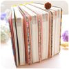 New Arrival Cute PU Leather Floral Flower Schedule Book Diary Weekly Planner Notebook School Office Supplies Kawaii Stationery