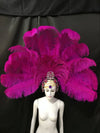 The Stardust Samba Enchantment – Exquisite Feathered Dance & Stage Headdress