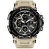 Orange Modern Sport  Waterproof 50M Men Watches With LED Digital Display In Military Armi Relogio Masculino Style