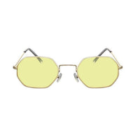 Yellow Women Retro Brand Designer Classic Sunglasses For Ladies Luxury Ladies Mirror Female Oculos de sol