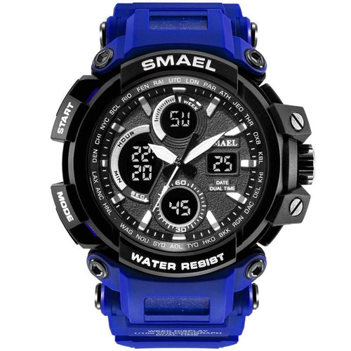 Modern Sport  Waterproof 50M Men Watches With LED Digital Display In Military Armi Relogio Masculino Style