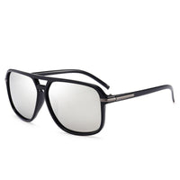 Luxury Polarized Men Business Oversized Mirror Sunglasses For  Driving Brand Designer Driver Sunglasses UV400 Protection