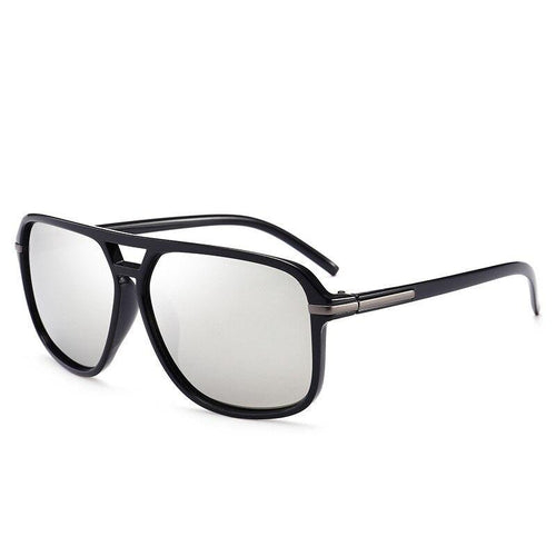 Luxury Polarized Men Business Oversized Mirror Sunglasses For  Driving Brand Designer Driver Sunglasses UV400 Protection