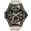 Modern Luxury Sport Watch For Men Fashion Casual Alarm Clock 50M Waterproof In Military Chrono Dual Display Style Wristwatches Relogio Masculino