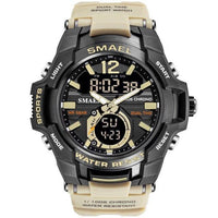Modern Luxury Sport Watch For Men Fashion Casual Alarm Clock 50M Waterproof In Military Chrono Dual Display Style Wristwatches Relogio Masculino