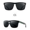 Men Polarized Sunglasses Vintage Anti-UV Driving Driver Black  Eyewear Rectangle Shades Men Oculos masculino