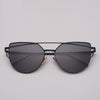NEW  Stevvex Designer Cat eye Sunglasses For Women and Ladies in Vintage Metal Reflective Glasse Mirror Retro Oculos De Sol Gafas Style With UV 400 Protection