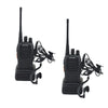 2pcs/lot BAOFENG BF-888S Walkie talkie UHF Two way radio baofeng 888s UHF 400-470MHz 16CH Portable Transceiver with Earpiece