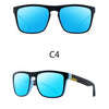 Men Polarized Sunglasses Vintage Anti-UV Driving Driver Black  Eyewear Rectangle Shades Men Oculos masculino