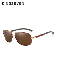 Brand Designer Men's Aluminum Magnesium Sun Glasses Polarized Mirror Lens Male Eyewear Sunglasses For Men