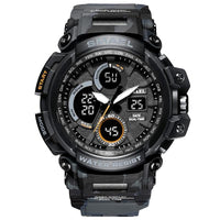 Army Green Modern Sport  Waterproof 50M Men Watches With LED Digital Display In Military Armi Relogio Masculino Style