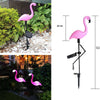 3PCS SET Flamingo LED Solar Modern Lamp For Garden And Yard With Base Station 3 Piece Set Decorative Lighting For Pathway Driveway Landscape