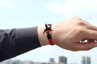 Luxury Plane Bracelets For Men and Women Charm Survival Rope Chain Paracord Bracelet Metal Airplane Hooks Summer Style