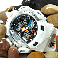 STEVVEX Fashion Luxury G Style Military Men's Sports Digital Watch Male Analog Wristwatch Diver For Men's and Boys