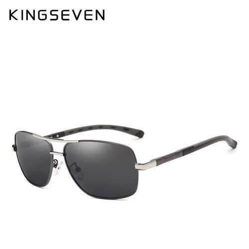 Brand Designer Men's Aluminum Magnesium Sun Glasses Polarized Mirror Lens Male Eyewear Sunglasses For Men