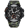 Army Green Modern Sport  Waterproof 50M Men Watches With LED Digital Display In Military Armi Relogio Masculino Style