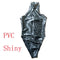 Black PVC Shiny / XL