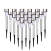 Garden Premium LED Solar Luxury Stainless Steel Lights For Yard Pathway Walkway More Pieces Outdoor