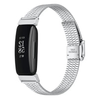 Fitbit Inspire 2, 1  Steel Band - Durable Metal Strap