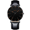Minimalist Men's Fashion Ultra Thin Watch Simple Men Business Stainless Steel Mesh Belt Quartz Watch Relogio Masculino