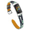 black and green flowers / For fitbit charge 6