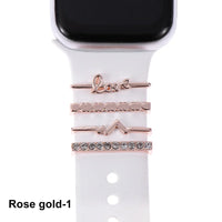 Decorative Metal Charms For Apple Watch Bands