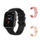 Black with 2 straps