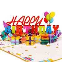 Happy Birthday Card - Pop Up Birthday Card