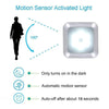 STEVVEX Wireless LED Pair Lamps with Motion sensor night lights lamp bedroom water closet Cabinet Corridor  Stairwell  Entrance battery lights