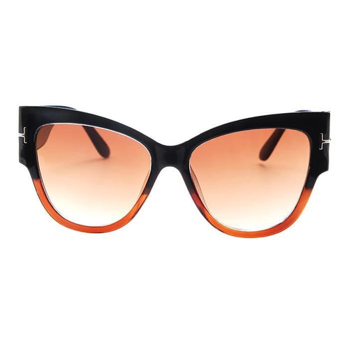 New Luxury Polarized Elegant Sunglasses for Women and Lady Luxury Designer Fashion  Cat Eye Style Oversized Sunglasses Gradient Sunglasses With UV400 Protection