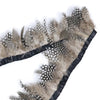 Natural Pearl Feather Fringe Trim 5-8cm