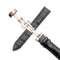black - rose gold / 24mm