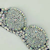 Premium All-Over Rhinestone Glamour Set – High-Brilliance Crystal Costume Top & Belt Set for Showgirls, GoGo Dancers & Raves