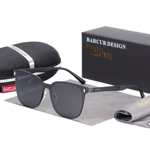 New Luxury Elegent Polarized Square Sunglasses Temples Sun Glasses for Men and Women With UV400 Protection