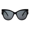 New Luxury Polarized Elegant Sunglasses for Women and Lady Luxury Designer Fashion  Cat Eye Style Oversized Sunglasses Gradient Sunglasses With UV400 Protection