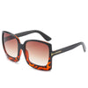 Fashion Oversized Women Square Big Frame Graduent Woman and Lady Sunglasses Brand Designer with  UV400 Protection gafas de sol mujer