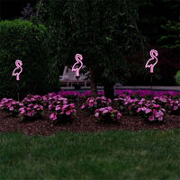 Flamingo Neon Lawn Light