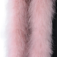 Fluffy Marabou Turkey Feather Boa (2 Meters)