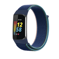 Fitbit Charge 5 6 Nylon Velcro Band - Durable Comfortable Strap