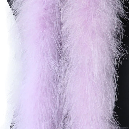 Fluffy Marabou Turkey Feather Boa (2 Meters)