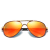Luxury Pilot  Aviation Polarized High Quality Metal Frame  Sunglasses With UV400 Protection