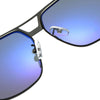 Luxury  High Quality Polarized Sunglasses Metal Frame Sunglasses For Men In Business Retro Modern Style With UV400 Protection