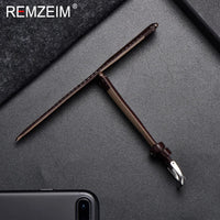 OnePlus Leather Watch Band, Soft Calfskin Strap with Silver Buckle
