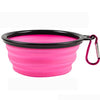 350/1000ml Large outdoor dog Silicone Folding Bowl Portable Water Bowl For Dogs Puppy Food Collapsible Pet Feeder Dish Bowl toy